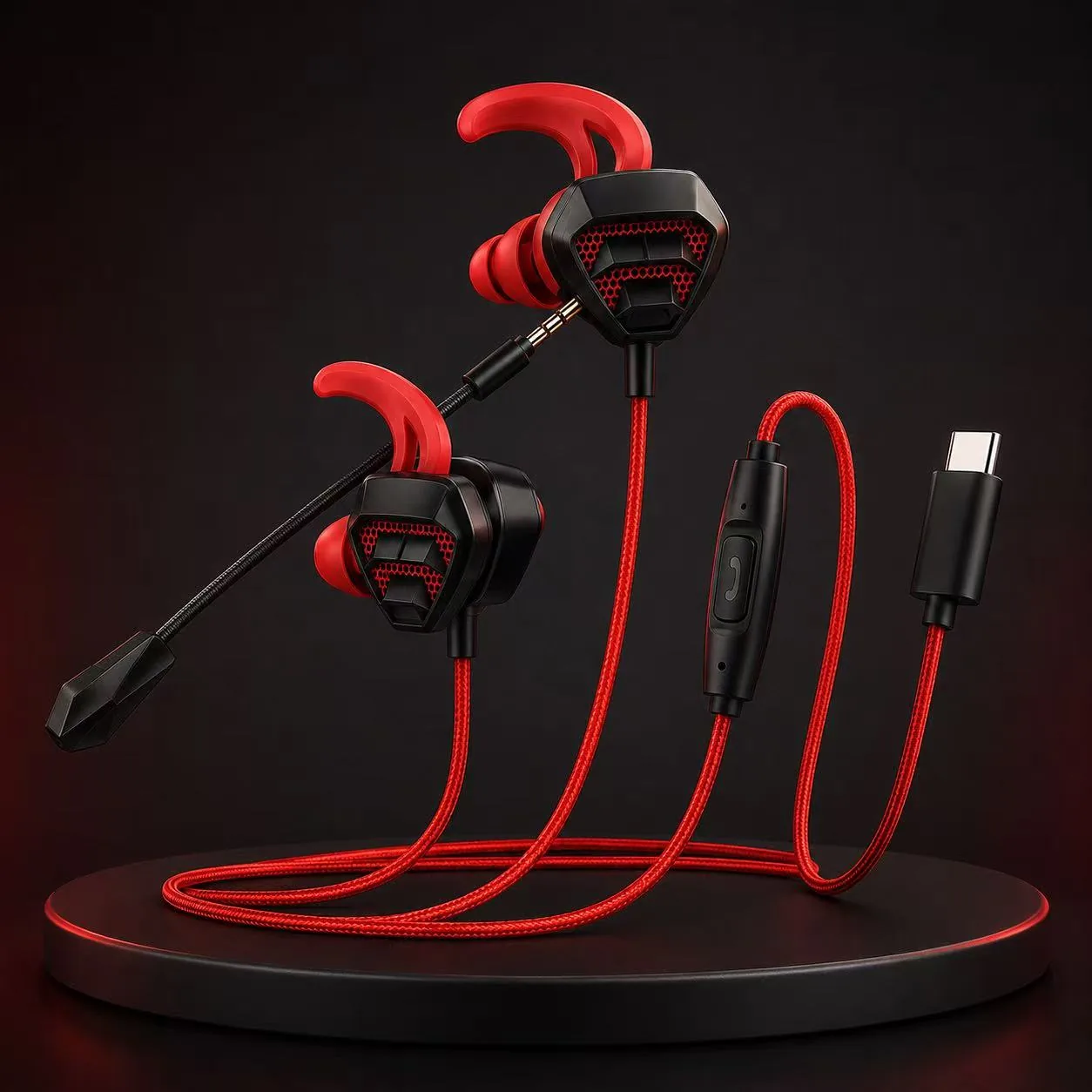 Detachable Mic Gaming IEM