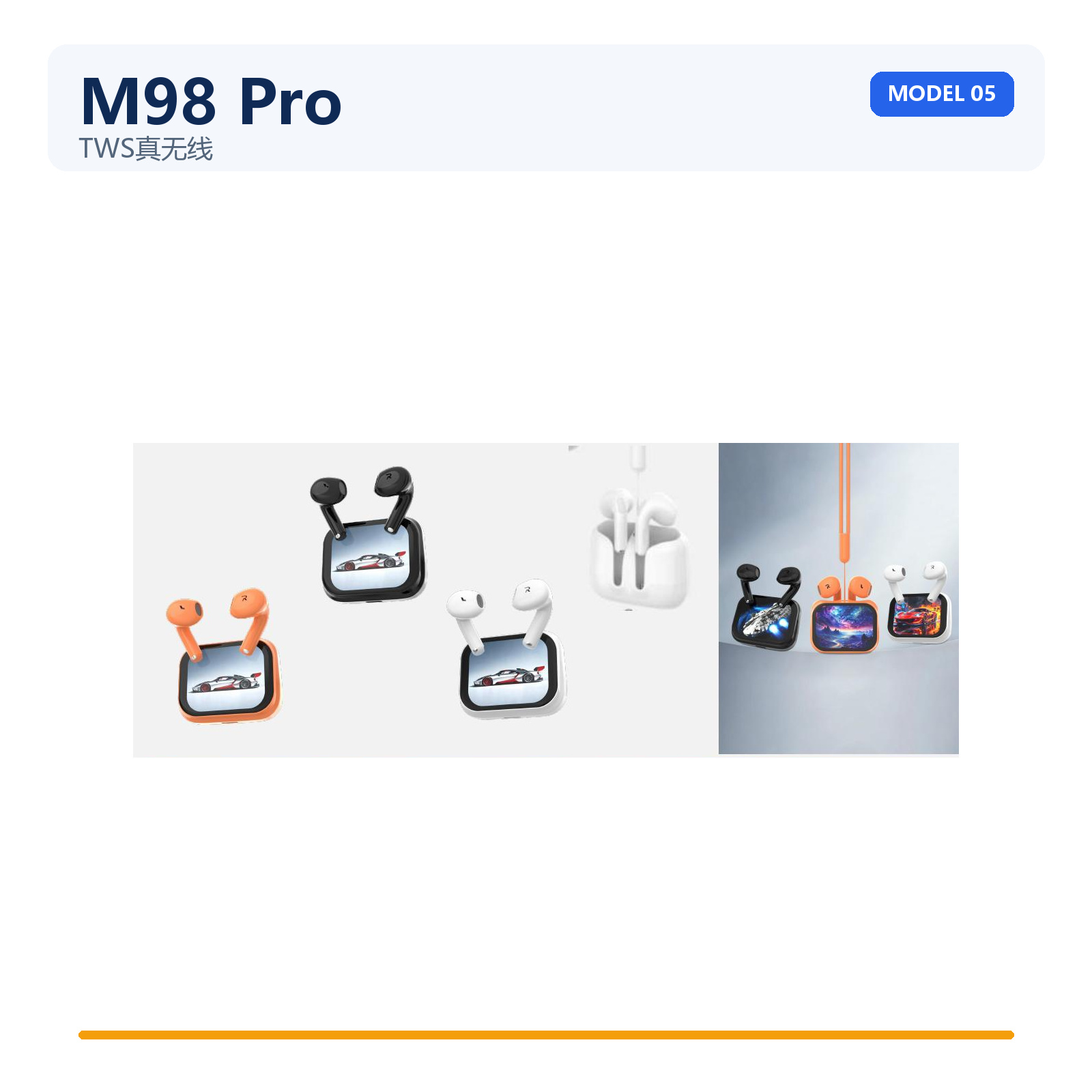 M98 Pro TWS earbuds OEM ODM platform