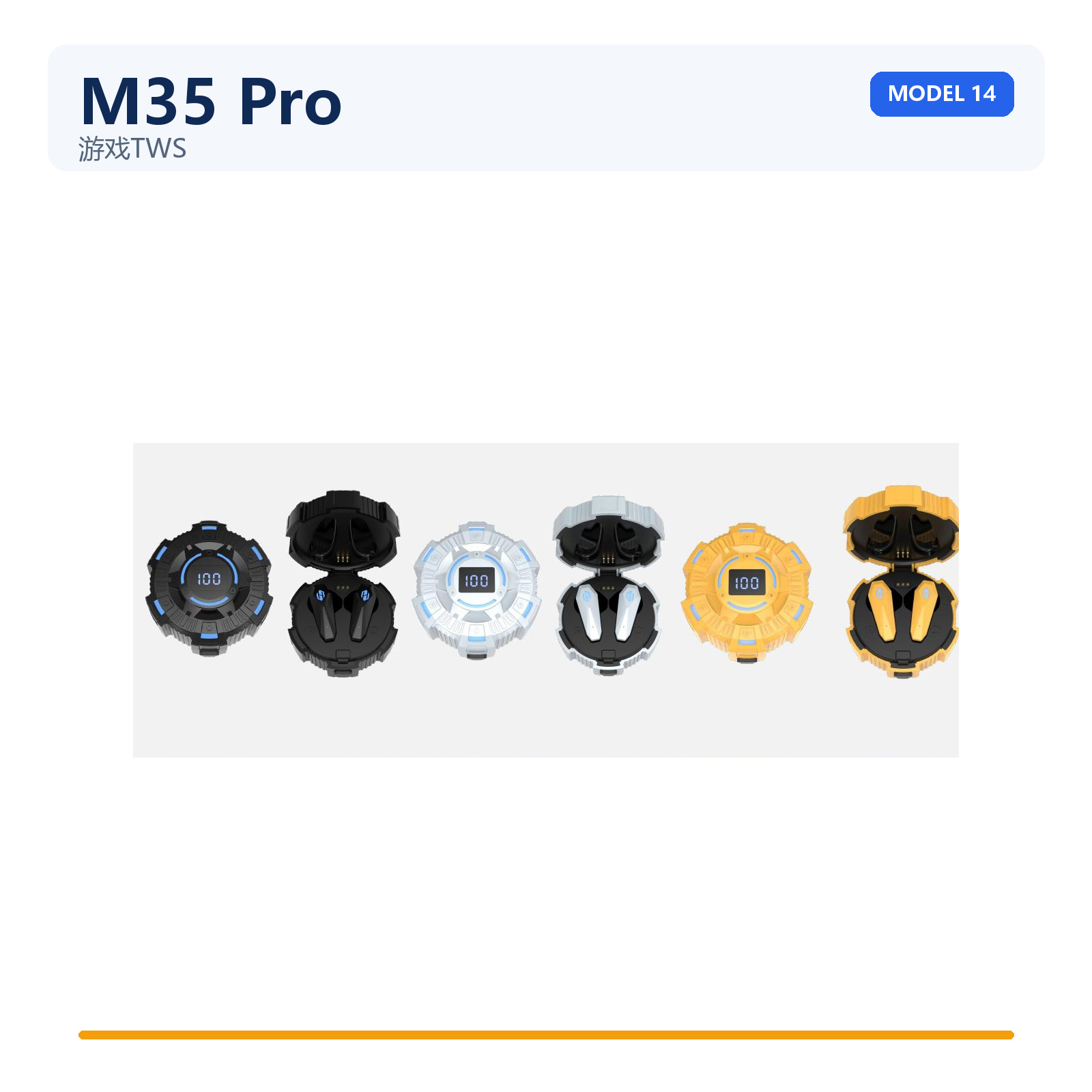 M35 Pro TWS earbuds OEM ODM platform